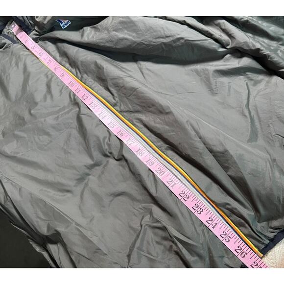 K-Way Packable Jacket Le Vrai 3.0 Claude LW Size M Green Gorpcore Travel Layer - Picture 8 of 15